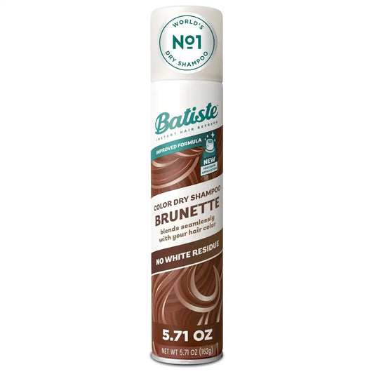 Batiste Dry Shampoo for Brunette Hair, Tinted Dry Shampoo, 5.71 Oz