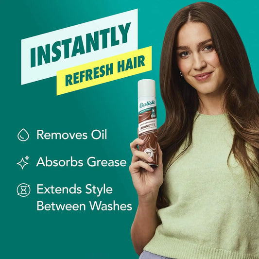 Batiste Dry Shampoo for Brunette Hair, Tinted Dry Shampoo, 5.71 Oz