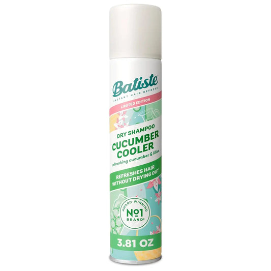 Batiste Dry Shampoo, Limited Edition Cucumber Cooler Fragrance, 3.81 Oz