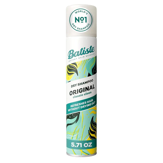 Batiste Dry Shampoo, Original Classic Clean Fragrance, 5.71 Oz