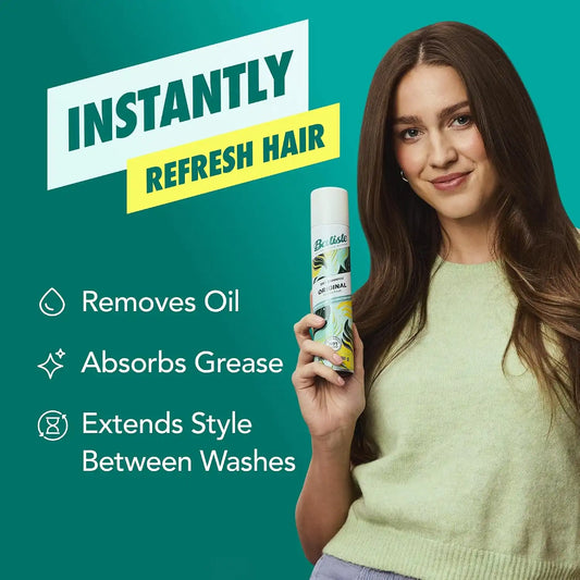 Batiste Original Dry Shampoo, Waterless Shampoo, 3.81oz 3 pack