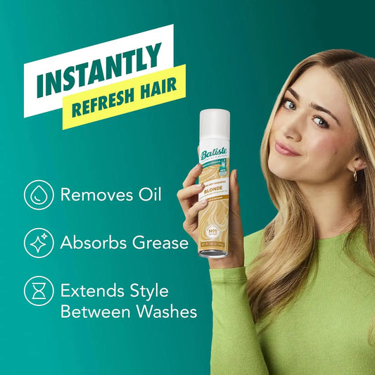 Batiste Dry Shampoo for Blonde Hair, Tinted Dry Shampoo, 5.71 Oz
